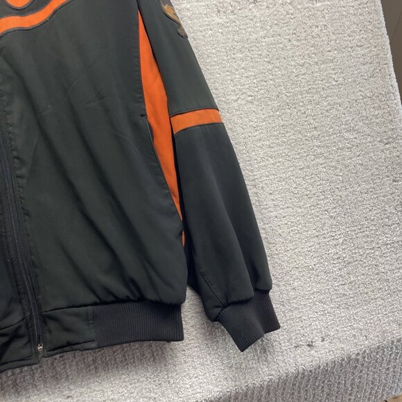 Baltimore Orioles Majestic Therma Base Full Zip Lined Jacket Mens XL Black MLB - Picture 4 of 12